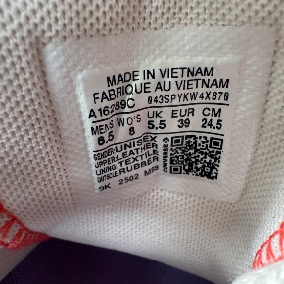 ❤️Converse Run Star Hike Platform Color Pop Sz 8 Women's Shoes Orange A16289C❤️ - Picture 13 of 13